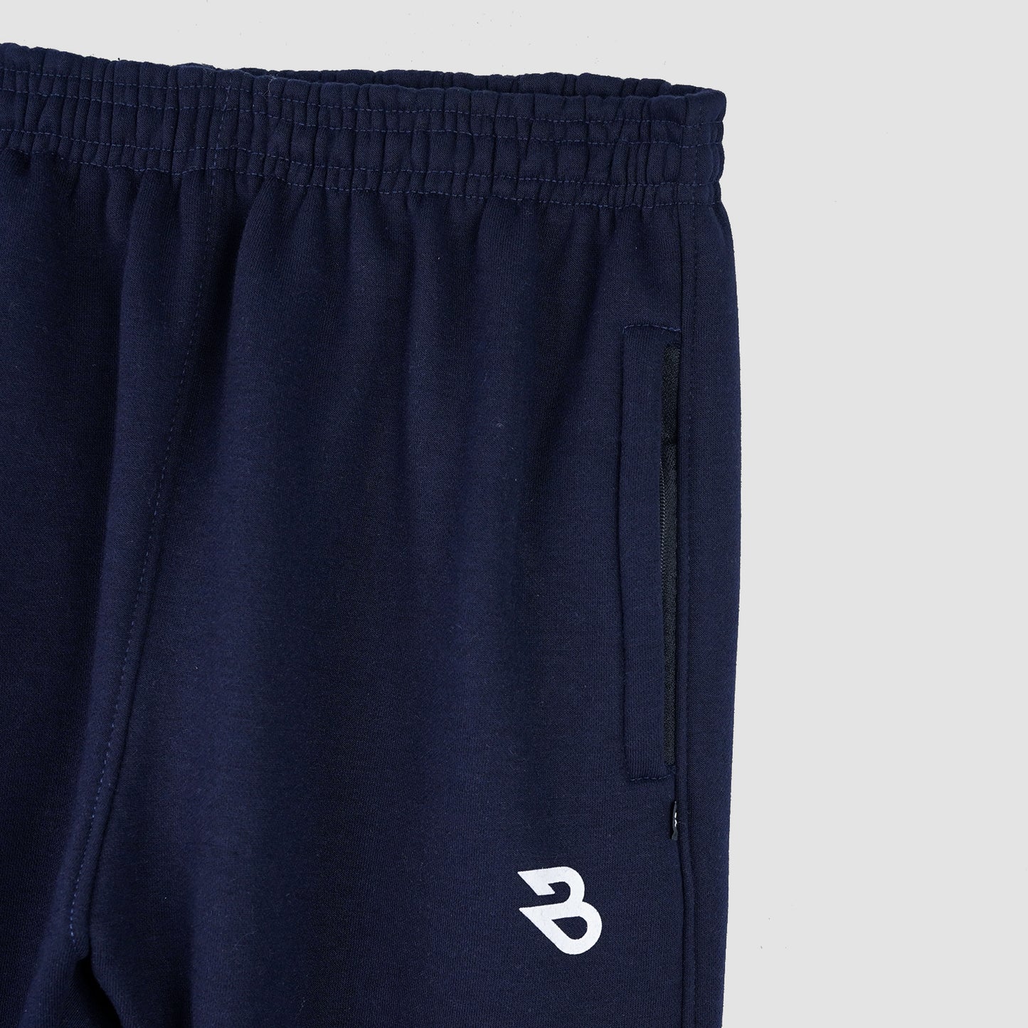 Cotton Fleece Trackpants - Blue