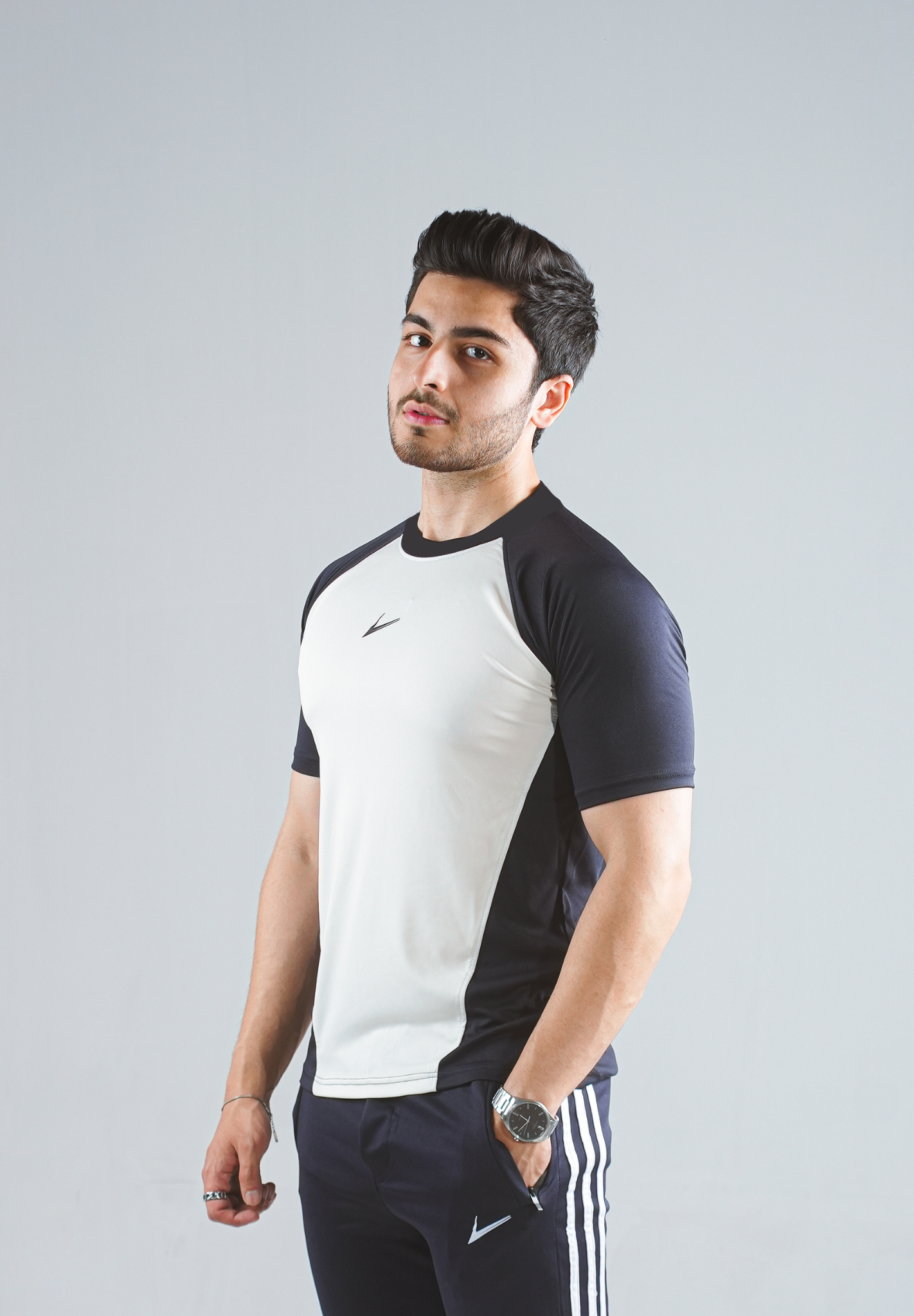 Ignite Tee - Prime Dri-fit Shirt | Navy Blue