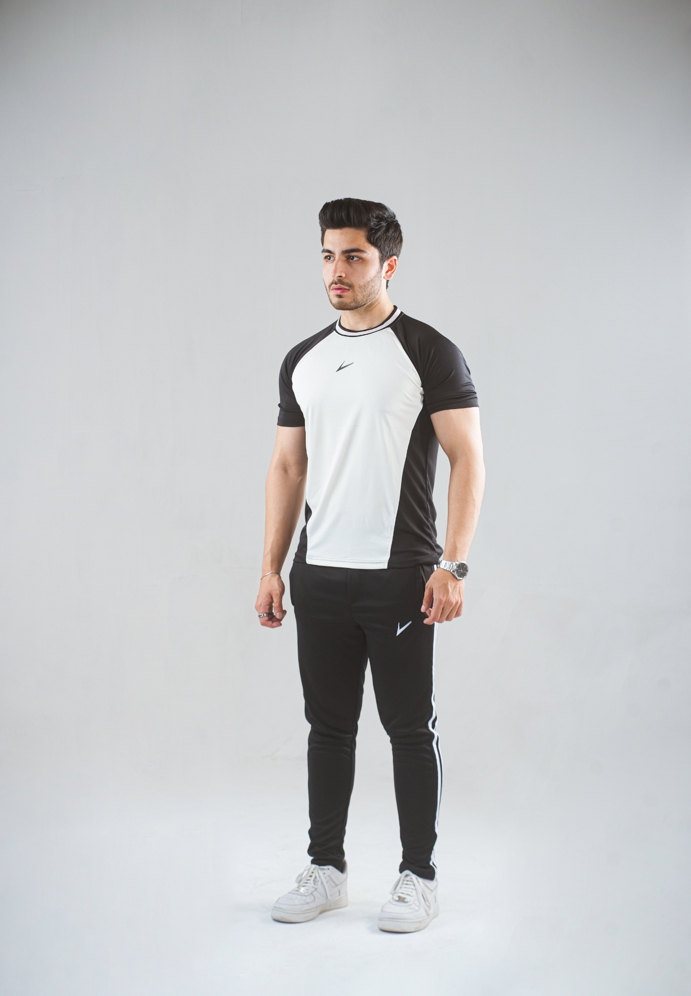 Ignite Tracksuit Dri-fit Fabric | Black