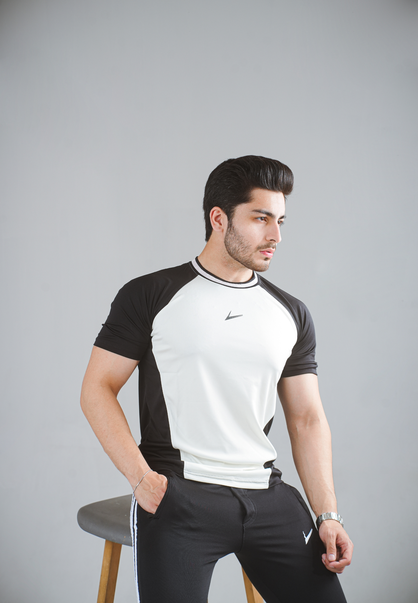Ignite Tracksuit Dri-fit Fabric | Black