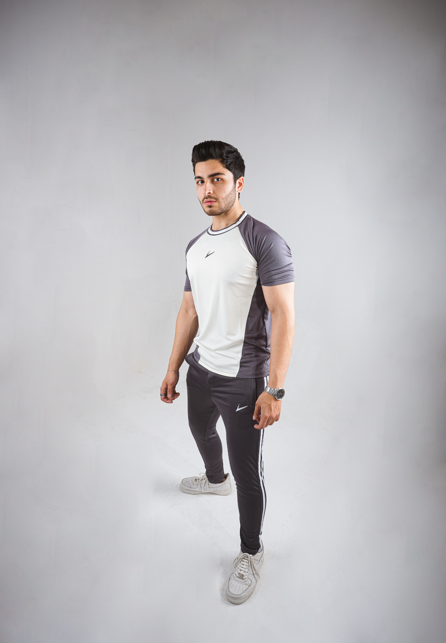 Ignite Tracksuit Dri-fit Fabric | Grey