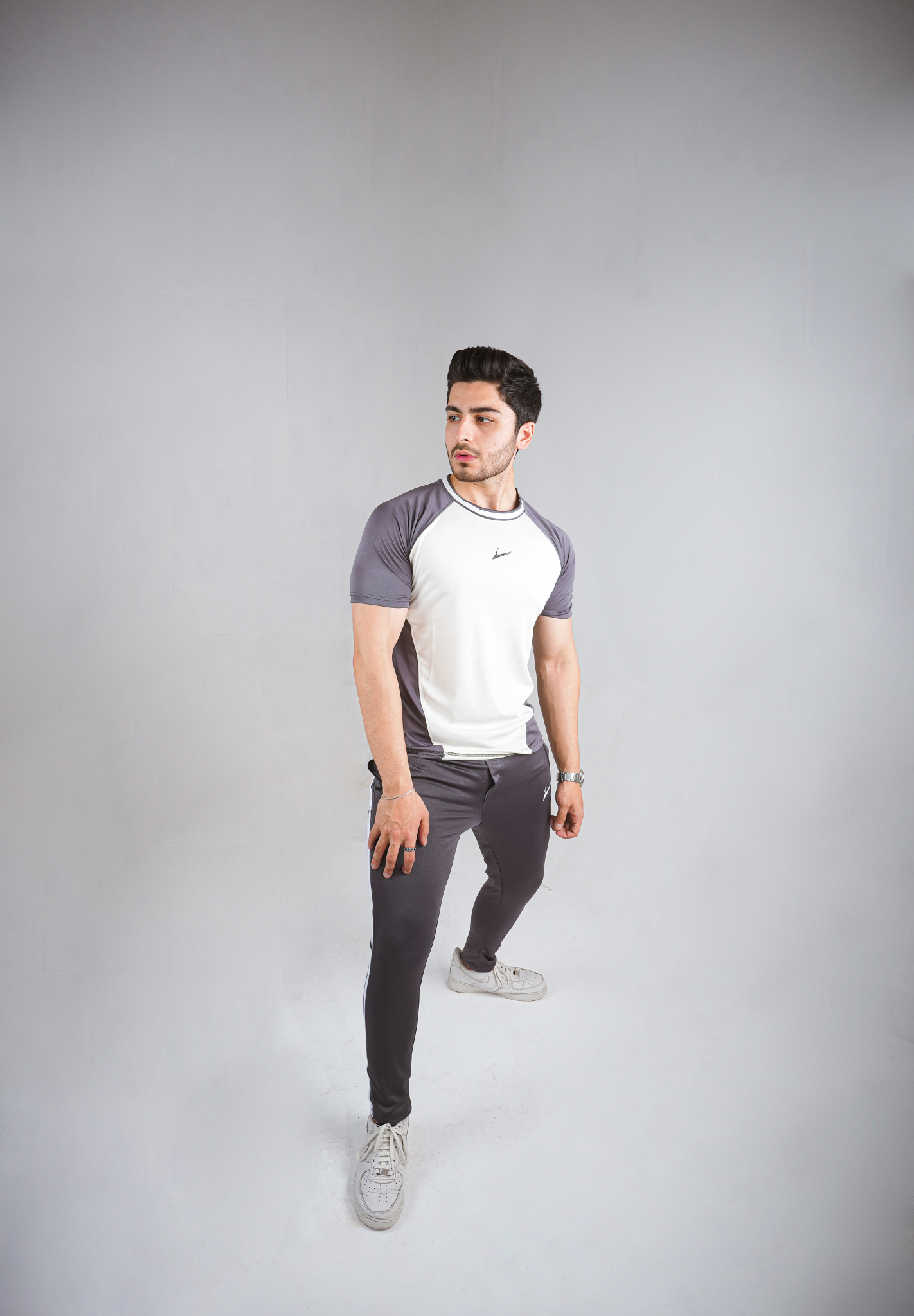 Ignite Tracksuit Dri-fit Fabric | Grey