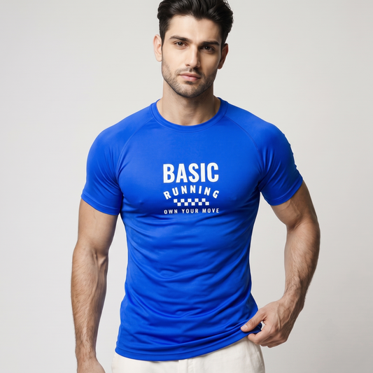 Evo Tee - Imported Fabric - Royal Blue