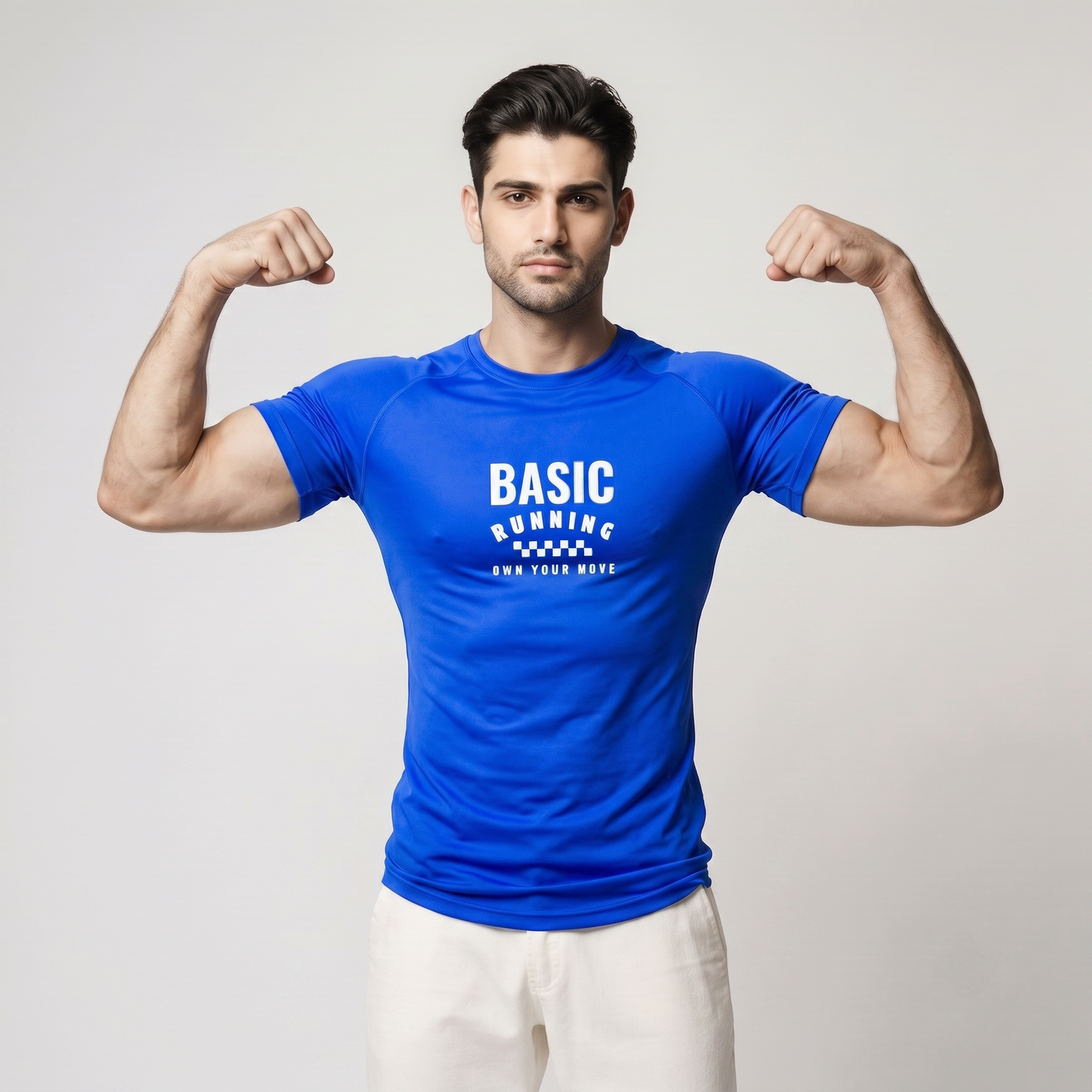 Evo Tee - Imported Fabric - Royal Blue