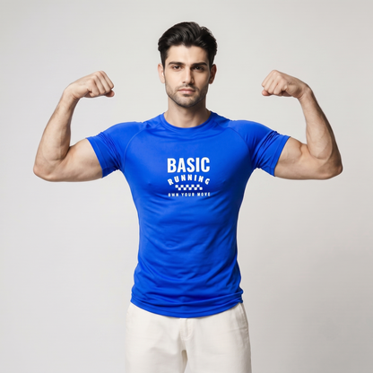 Evo Tee - Imported Fabric - Royal Blue