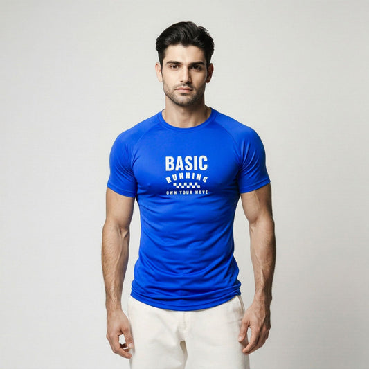 Evo Tee - Imported Fabric - Royal Blue