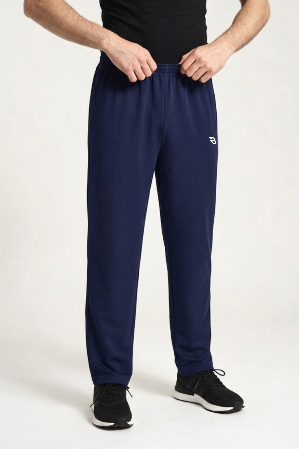 MonoFit Trouser - Blue | Imported Fabric | Dry-Fit Micro-Stretch