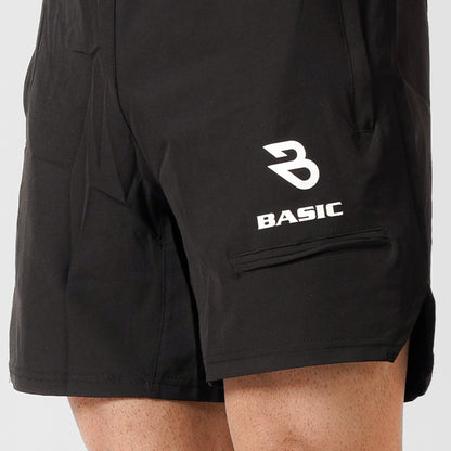 Comfort Athletic Shorts-Black