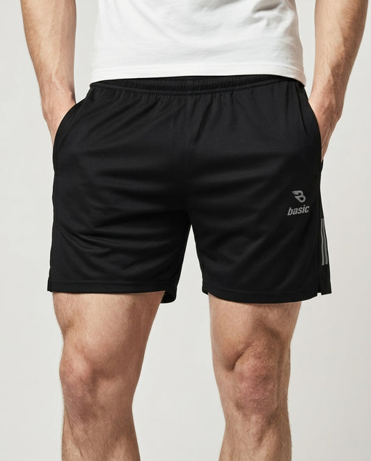 Black Shorts Dri-fit | Imported Fabric