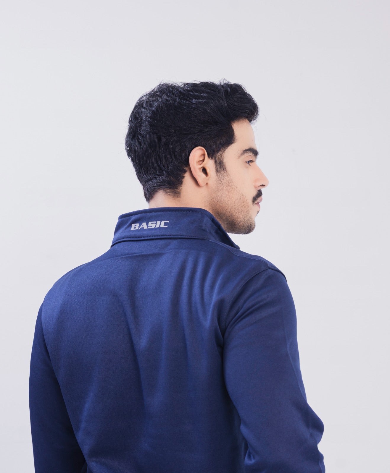 Navy Blue - Poly Fleece Tracksuit