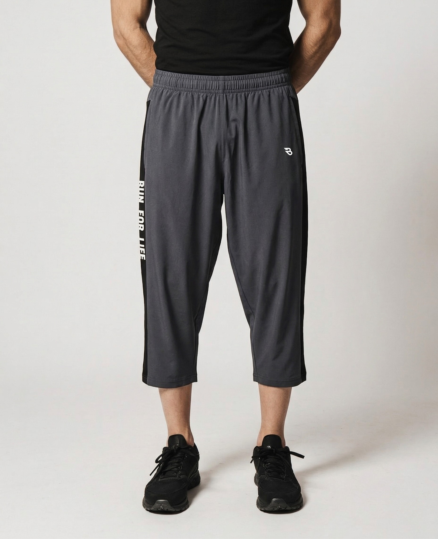 DryMotion Quarter Shorts -Grey