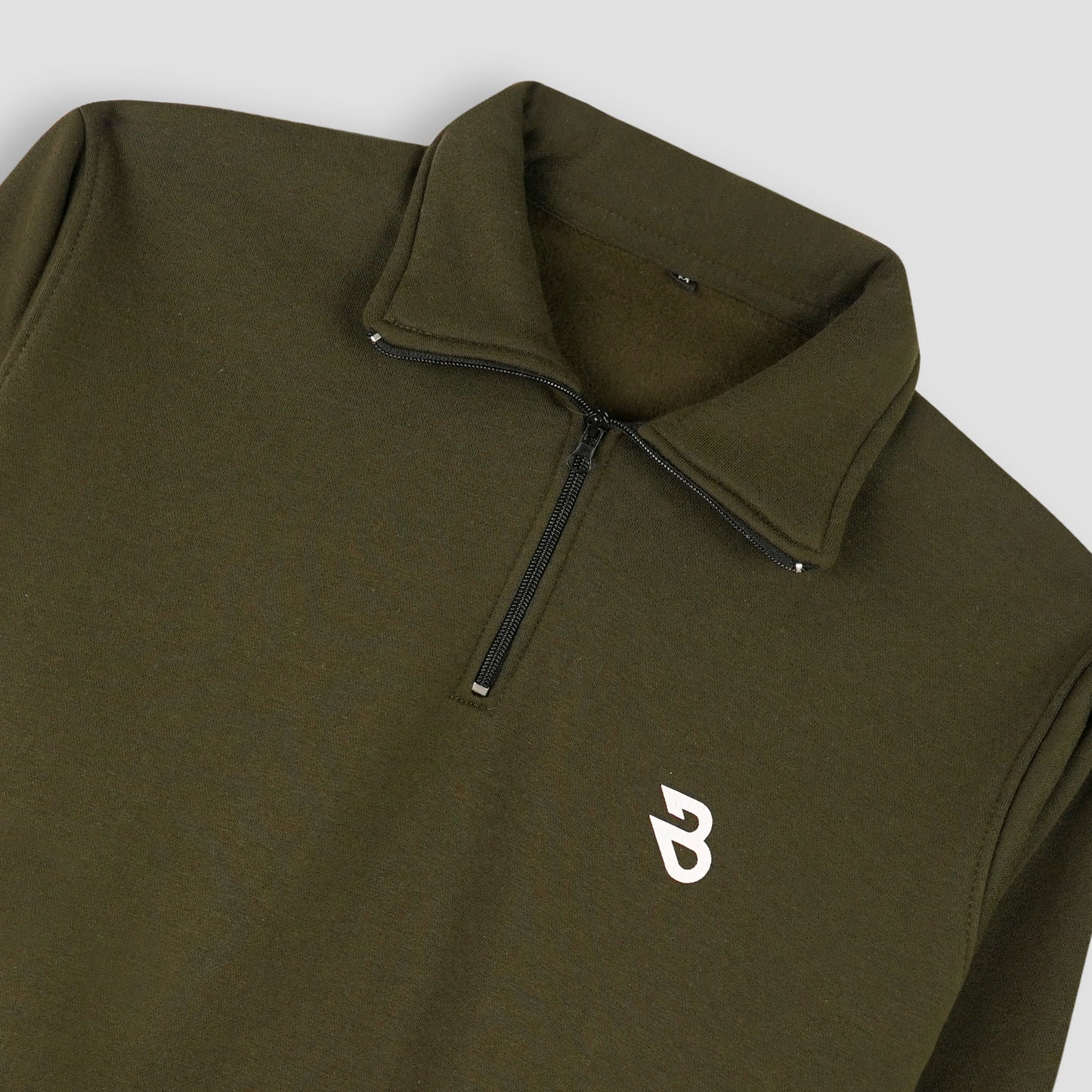 ChillZip Pullover - Olive Green