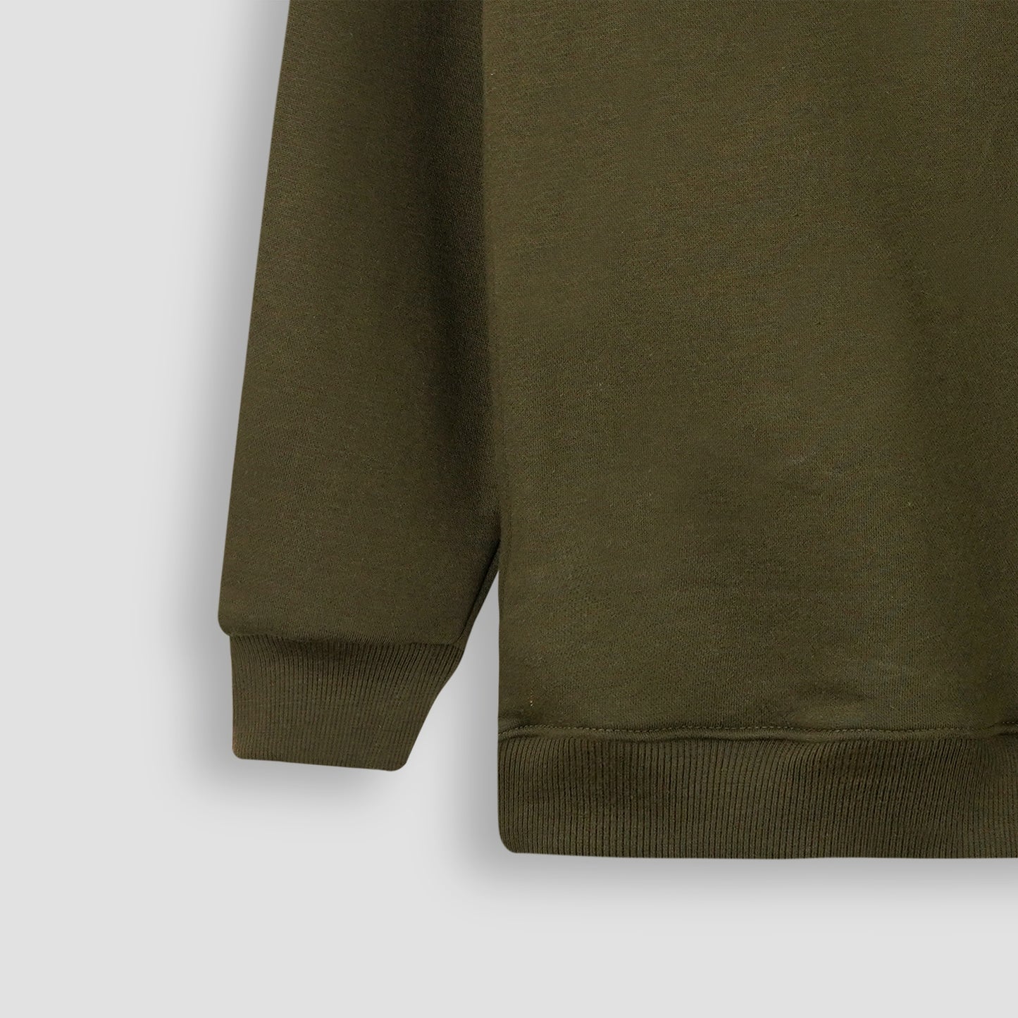 ChillZip Pullover - Olive Green