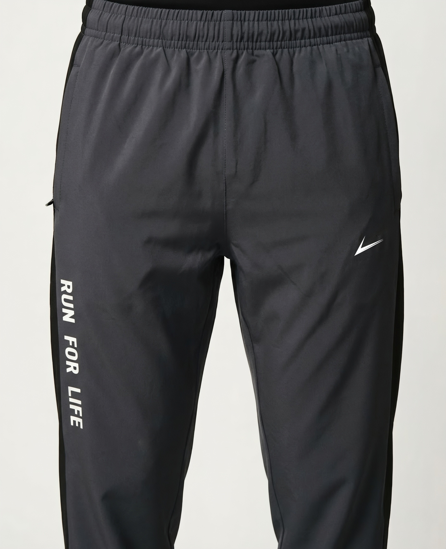 ActiveFlex Trouser - Grey | Imported Fabric | Dry-Fit Micro-Stretch