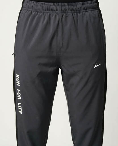 ActiveFlex Trouser - Grey | Imported Fabric | Dry-Fit Micro-Stretch