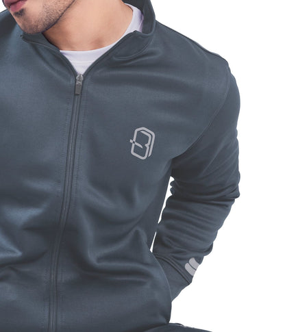 Grey - Poly Fleece Tracksuit