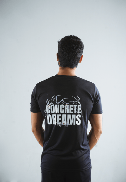 Concreate Dreams - Prime Dri-fit Shirt |Navy Blue