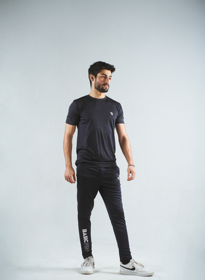Basic Pro Dri-fit Trouser | Navy Blue | Slim fit Style