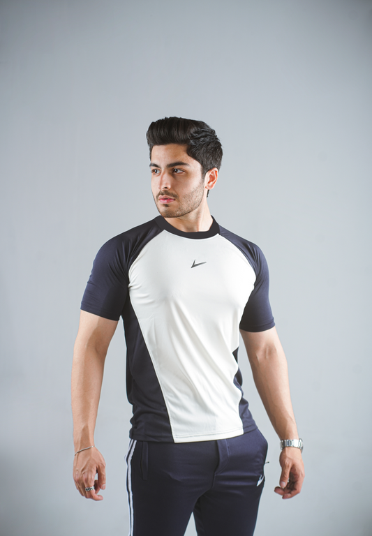 Ignite Tee - Prime Dri-fit Shirt | Navy Blue