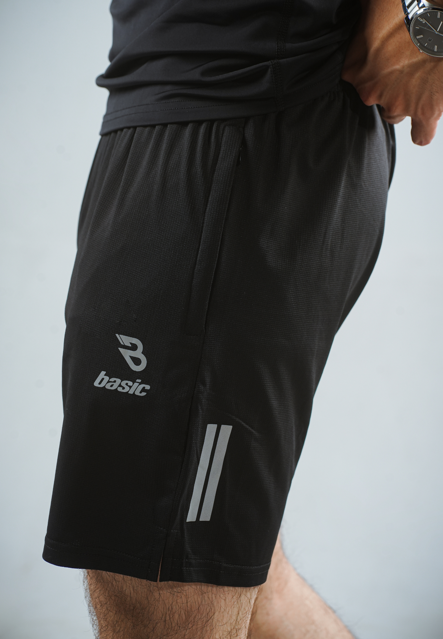 Black Shorts Dri-fit | Imported Fabric