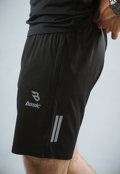 Black Shorts Dri-fit | Imported Fabric